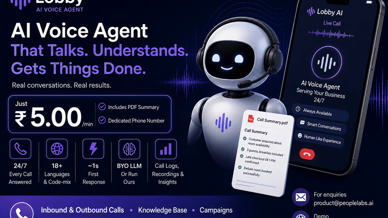 AI VOICE AGENT, 