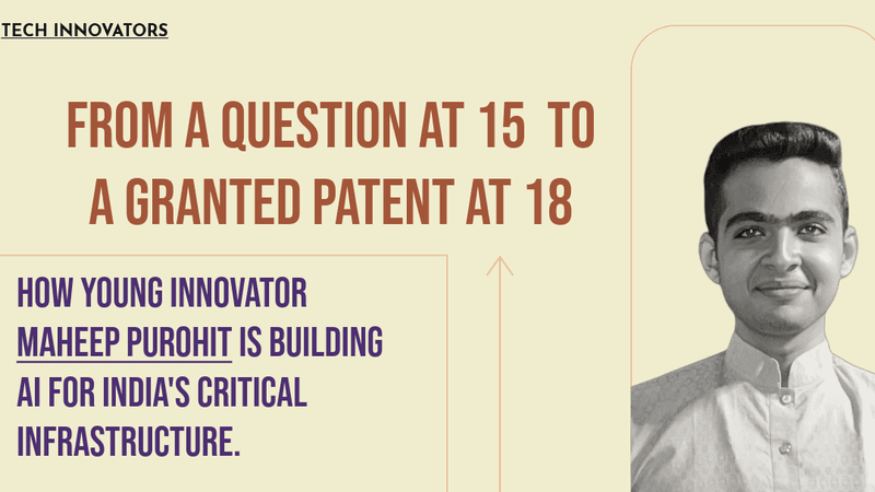 Indian Teenager Granted Patent for AI-Powered Pipeline Integrity System at 18.